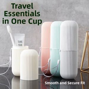 XIANXIANJIN | Multifunctional Travel Toothbrush Set 3in1