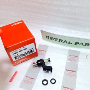 INJEKTOR INJECTOR HOLE 6 PLUS ORING SEAL K25 HONDA BEAT BEAT FI BEAT ESP SCOOPY FI VARIO FI SUPRA FI REVO FI BLADE FI SCOOPY ESP VARIO ESP BEAT STREET BEAT POP FI GENIO BEAT NEW LED BEAT DELUXE KEIHIN ORIGINAL BARU