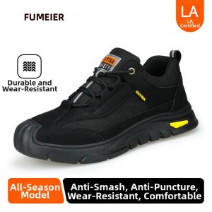 GUYISA | Steel Toe Insulated Safety Work Shoes Lightweight Breathable