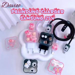 Pelindung Charger Samsung 25w | Set 5 PCS Paket Cover Pelindung Kabel & Kepala Charger Untuk Charger Samsung 25w