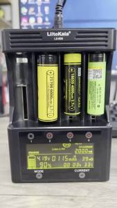 LiitoKala Lii-600 LCD Battery Charger for 3.2V 3.7V 18650 21700 26650 26700 20700 18350 IMR NiMH/Cd 1.2V AA AAA High Capacity