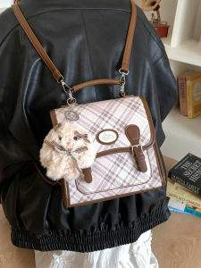 Casual Fashion Womens Backpack Small Niche Design Student Class Bag Korean Version INS Street Trend Travel Backpack
