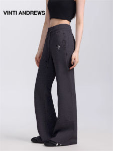 High-Waist Flare Sweatpants