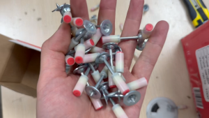 ROUND NAIL Manual Steel Rivet Gun for Concrete Wall Ceiling Artifact 100PCS-2000PCS