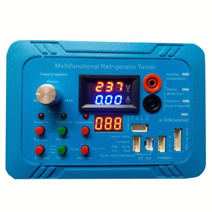 Inverter Refrigerator Testing Instrument Tester Compressor Inverter Board Pulse Solenoid Valve Fault Repair Test Tool Universal