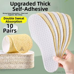 JVBV | Anti-slip Self-adhesive Thin Sweat-absorbing Deodorizing Breathable Summer Disposable Insoles