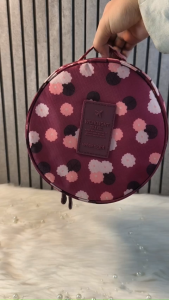 Lynx Candy Tas Multi Fungsi Tempat Penyimpanan Travel Organizer Pouch Bag - Leopard - Pink