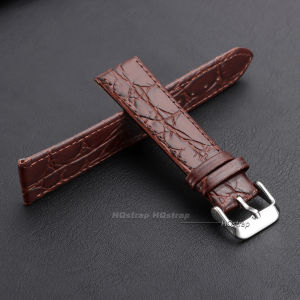 Crocodile Pattern Watch Strap 13mm 18mm 20mm Leather Watchband for Seiko for Omage Women Men Wrist Band Replacement Bracelet
