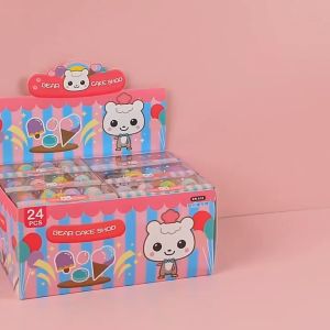 Penghapus Pensil Lucu  Unik Motif Es Krim Lolipop Eraser Anak Sekolah Lucu Karet Hapus Bentuk Donat