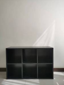 Free Combination Grid Cabinet Solid Wood Locker Child Storage Square Six-Grid Cabinet Floor Bookshelf Living Room Shelf