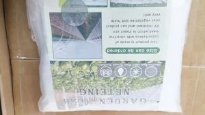 SoLoMan Premium 60-Mesh Polyethylene Insect Net for Greenhouse Protection - Easy to Install Mosquito Screen