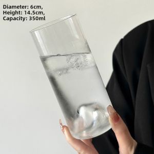 Japanese Style Unique Design Glass Cup Fuji Mountain Tea Brewing Cup Heat Resistant Mountain View Cup Home Use round Shape Cup