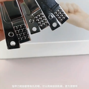 Silver big Nail Clippers Stainless Steel Nail Cutter