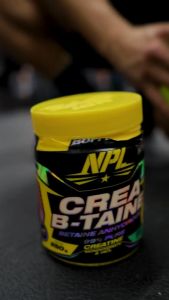 NPL Crea-B-Taine (250g) Anabolic Stacked MonohydrateLean Muscle Mass Performance Strenght Halal Fitness Gym Supplement