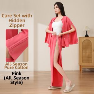 JINLANTING | Post-Surgery Recovery Gown Easy-to-Wear