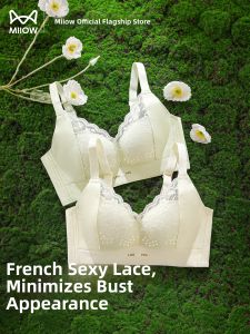 MiiOW | Large Chest Minimizer Lightweight Gather Lift Side Support Beauty Back Bra