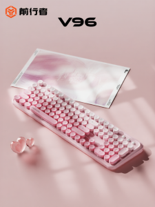 EWEADN | Silent Wireless Keyboard Mouse Set Mechanical Feel High Appearance