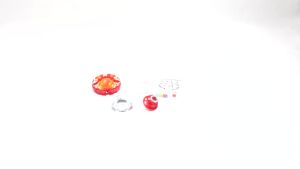 B-187 Savior Valkyrie with LR String Launcher Set Spinning Top Gyro Toy