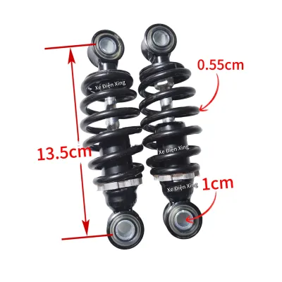Cặp phuộc giảm xóc xe điện 13.5cm 16cm dụng cho xe đạp điện minixe điện nhỏ gọnxe điện trẻ emxe ba bánh ôtô điện trẻ emphụ tùng phụ kiện xe