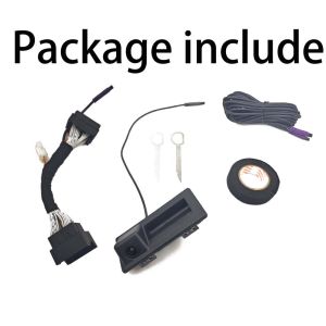 Canbus Dynamic Trajectory Rear View Backup Camera Reversing CAM For VW Tiguan LL 2016~2023 MlB Unit Original Screen Plug&Play