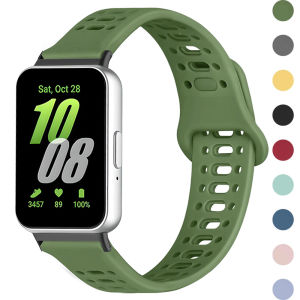 Silicone Strap For Samsung Galaxy Fit 3 Bracelet Replacement Sport Watchband For Samsung Galaxy Fit3 Watch Band Accessories