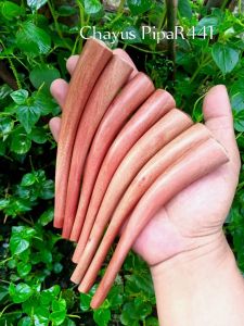 Pipa cangklong kayu gali asem lengkung 13cm