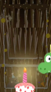 FH-C1357 Lilin Ulang Tahun Metalik Happy Birthday Lilin Panjang Kue Ulang Tahun Metallic Warna