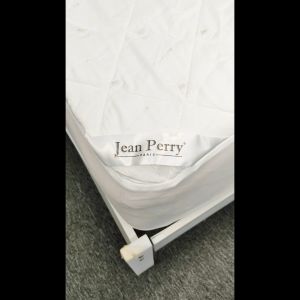 Jean Perry Waterproof Fitted Mattress Protector | Quilted Breathable & Deep Pocket 40cm (Single / Super Single / Queen / King)