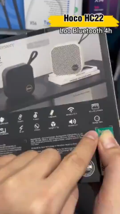 Loa Bluetooth Hoco HC22 Âm Thanh Sắc Nét Sử Dụng 4H Hỗ Trợ Bluetooth FM Thẻ TF Đĩa U AUX TWS