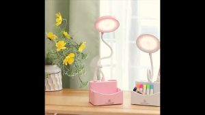 Đèn học để bàn cảm ứng sạc pin với 3 mức điều chỉnh được độ sáng – dùng được nguồn từ sạc dự phòng Trùm Sỉ Gia Thành