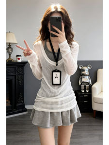 SUSIEYUAN | Attractive White Dress for Summer and Early Autumn