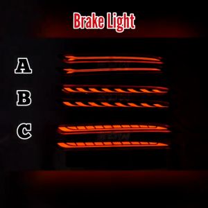 Proton X50 Reflector V2 Rear Bumper LED DRL Fog Lamp Welcome Light Running Signal Light X-50