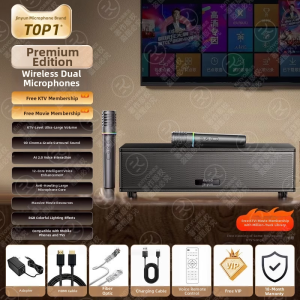kinyo | Retro Karaoke Bluetooth Speaker with Amplifier Home Use