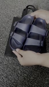 Rootly - Sandal Pria Gesper Kekinian Navy