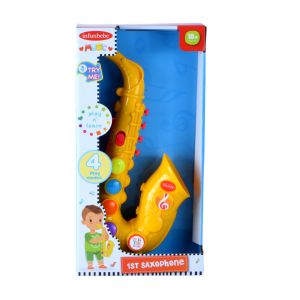 Wel-B แซ็กโซโฟนเด็ก Infunbebe 1st Saxophone - สำหรับเพลง ดนตรี และเครื่องดนตรี เด็ก