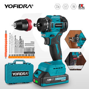 3 in1 khoan Bộ tự làm động cơ điện không chổi than tuốc nơ vít Búa thiết lập máy khoan không dây tác động đa chức năng công cụ điện cho Makita 18V Pin