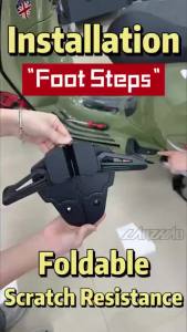 Comfortable Pedals & Rear Passenger Foot Steps for VESPA Sprint Primavera 150