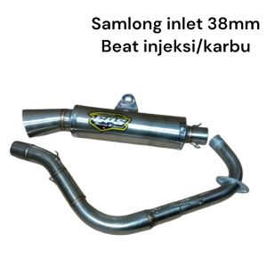 Knalpot racing Gps Beat inlet 38 ngacung