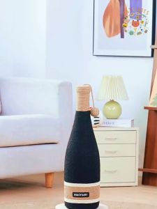 Wine Bottle Sisal Cat Scratching Posts Corner Sofa Wear Resistant Scratching Posts Cats Rope Toys Scratchers Pets Supplies