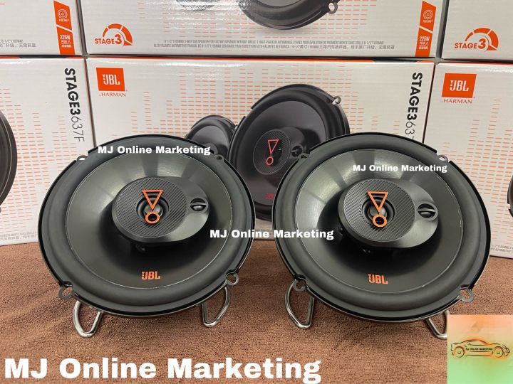 JBL Stage 3 637F 6.5 inch 3 Way Coaxial Car Speaker*100%Original ...