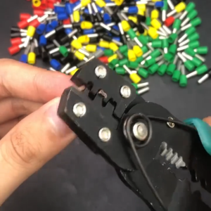 Mini Insulated Electrical Wire Connector Terminal 200Pcs/Box Versatile Heavy Duty Crimping Pliers Wire Insulated Terminator