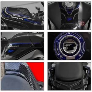 Tank pad for tracer 9 GT tracer 9gt plus motorcycle 3D resin sticker protection kit