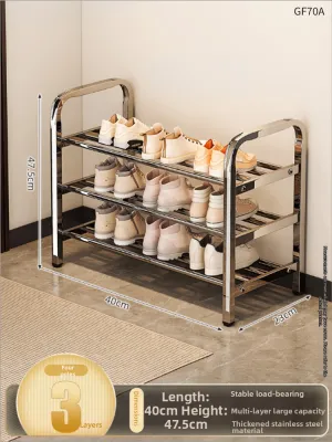 ZHUANJIAO | Space-saving Multi-level Compact Shoe Rack