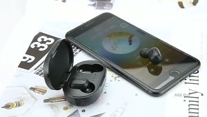 หูฟังราคาถูก Bluetooth 5.3 เพื่อช่วยวิเคราะห์ความชำนาญและสุขภาพของคุณ หูฟังมินิแบบไร้สาย หูฟังไร้สายแท้ หูฟังบลูทูธเพิ่มความพร้อมและความงาม