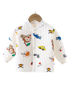 Baby High Waist Leggings Spring & Fall Winter Home Baby Mens and Womens Colored Cotton Heattech Tops Quilted Pajama Pajamas