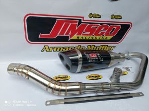 [Free Peredam]Knalpot Racing Yoshimura R11 GSX Bison Tiger Verza Megapro Vixion R15 V2 V3 CBR 150 NewCB CBR lokal MX new MX king Scorpio thunder Pulsar 200NS FU Sonic dll