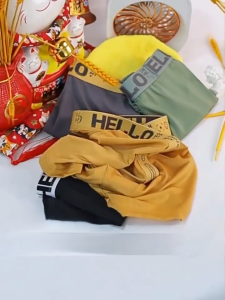 โปรโมชั่น จุกๆ (มีราคาส่ง) 2 ฟรี 1 / 3 ฟรี 2 🐸 HELLO BOXER 🐸 บ๊อกเซอร์ชาย ชั้นในชาย กางเกงในชาย L-4XL ผ้าดีสีสวย พร้อมส่ง มีเก็บเงินปลายทาง