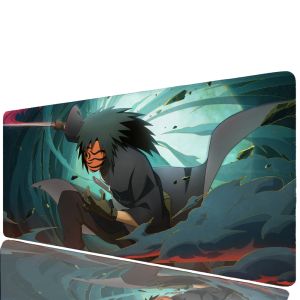 Bandai | 1pc Uchiha Obito Floor Mat Mouse Mat Desk Mat With Pad Gaming Accessories Prime Gaming XXL Keyboard Pad Padding Mat