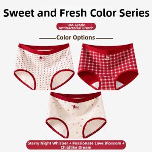 MiiOW | Antibacterial Breathable Cotton Panties Women Underwear Triangle Briefs