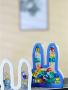 JIYAN2866 Cute Baby Tooth Box Durable Creative Milk Teeth Storage Teeth Collection Box Baby Souvenirs